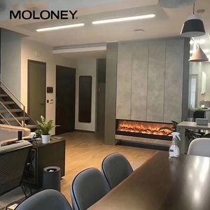 Chimenea eléctrica de vapor de agua personalizada para exteriores, moderna chimenea digital, decoración para dormitorio, llama led de fuego - Product Image 2