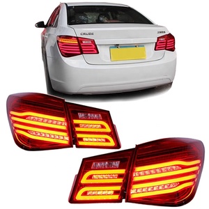 쉐보레 크루즈 2009 - 2014용 LED 테일 램프, 업그레이드 후방 브레이크 램프 12V DRL 방향 지시등 테일라이트 자동차 부품 - Product Image 1