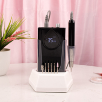 US Nail Supply : Offre exceptionnelle sur cette perceuse à ongles électrique portable sans fil rechargeable de bureau, 35000 tr/min, lime à ongles électrique