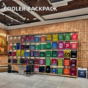 NB favour กระเป๋าเป้<span class=keywords><strong>ส</strong></span>ะพายหลังเก็บความร้อนได้เยอะพับเก็บได้กระเป๋าเป้เก็บความเย็นสำหรับนำออกไปรับประทานอาหารร้อนเย็น - Product Image 5