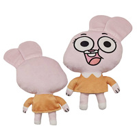 Peluche personnalisée avec logo The Amazing World of Gumball, jouet en peluche Gumball, le monde merveilleux de Forrest Gump, poupées en peluche, coussin doux, cadeau