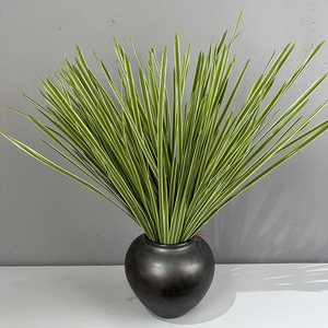 Feuilles de <span class=keywords><strong>Jacinthe</strong></span> en Caoutchouc Doux au Toucher, Feuilles de Clivia, Feuilles d'<span class=keywords><strong>Orchidée</strong></span>, Décoration Florale pour Salon, <span class=keywords><strong>Orchidée</strong></span> à Bord Blanc - Product Image 5