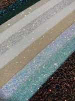 Tissu extensible en maille tricotée 2026, brillant et dense, avec paillettes de 5 mm, tissu brodé de sequins extensibles