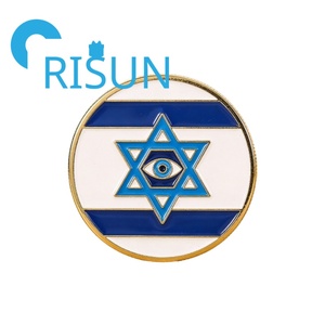 <span class=keywords><strong>Moneda</strong></span> de Desafío Personalizada de la Embajada de EE. UU. en Jerusalén, <span class=keywords><strong>Israel</strong></span>, con Estrella de David, Protección Judía, Bendición, Artesanía Metálica 3D, Venta al por Mayor - Product Image 4