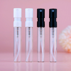 French Style 2ml Clear Glass Perfume Sample <b>Bottles</b> Cosmetic Glass Gift <b>Bottle</b> with Perfume Spray <b>Bottle</b> - Product Image 4
