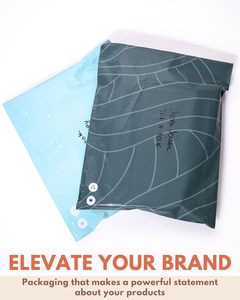Sacs d'expédition biodégradables pour vêtements et articles volumineux - Enveloppe d'expédition épaisse imperméable à fermeture autocollante Impack pour accessoires - Product Image 2