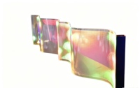 Film LED flexible, écran transparent |   Utilisation en intérieur |   Animation prise en charge |   Affichage dans les centres commerciaux