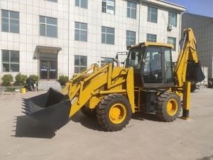 AM30-25 Backhoe Loader Front Loader Backhoe Mini <b>Small</b> Compact Tractor Hydrostatic Transmission Wheel Loader - Product Image 3