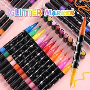 Rotuladores de Pintura Acrílica de Doble Punta Multicolor Portátiles, Herramientas de Dibujo Interesantes <span class=keywords><strong>para</strong></span> Niños - Product Image 2