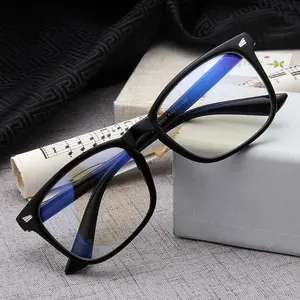 Custom Anti-Blue Light Square Computer Eyeglasses Gaming working Glasses