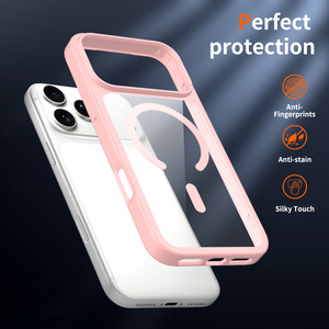 Custodia di Lusso Anti-Ingiallimento per <span class=keywords><strong>iPhone</strong></span> <span class=keywords><strong>11</strong></span> 12 14 15 16 17 <span class=keywords><strong>Pro</strong></span> <span class=keywords><strong>Max</strong></span>, <span class=keywords><strong>Cover</strong></span> Trasparente in Cristallo Morbido per <span class=keywords><strong>iPhone</strong></span> 13, Coque <span class=keywords><strong>Rosa</strong></span> Trasparente - Product Image 5