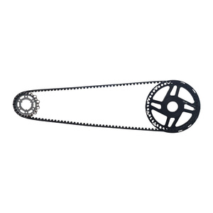Usine de fabrication d'entraînement par <span class=keywords><strong>courroie</strong></span> personnalisée BCD 104mm 130mm pignon de roue à chaîne <span class=keywords><strong>vélo</strong></span> et système d'entraînement par <span class=keywords><strong>courroie</strong></span> de <span class=keywords><strong>vélo</strong></span> électrique - Product Image 1