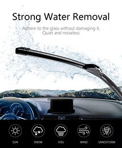 Limpiaparabrisas Wipe sin residuos Fit Multiple <span class=keywords><strong>Car</strong></span> Modelsdurable para seguridad - Product Image 3