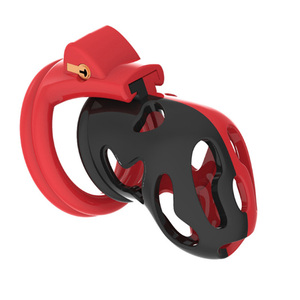 La renk yeni tasarım plastik erkek <span class=keywords><strong>cock</strong></span> kilit 4 yüzükler iffet anti-off cihazı kafes CB6000 esaret sınırlamalar SM erkekler için seks oyuncak - Product Image 4
