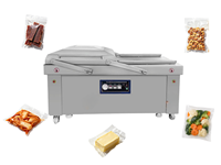Machine d'emballage sous vide industrielle pour prosciutto, mortadella et bresaola, équipement d'emballage pour l'industrie alimentaire européenne