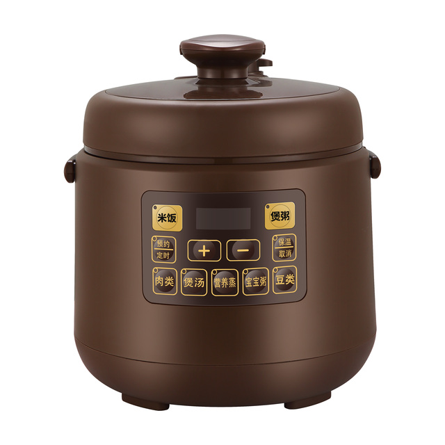 High Quality Household 2.5L Electric Pressure Cooker Kitchen Multifunctional Hot Pot Soup Cooker Electric Rice Cooker