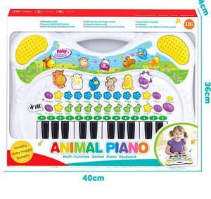 Cartoon Animal Musical Multifunction <b>Keyboard</b> <b>Electronic</b> <b>Keyboard</b> Toy Piano for Kids - Product Image 5