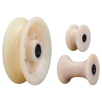 Rouleau de câble de haute qualité certifié ISO OEM, durable, blocs de tirage de câbles avec poulie en nylon, 1 gorge, roulement
