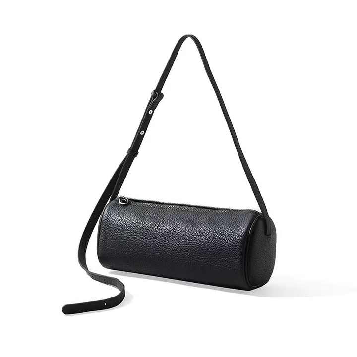Corium Small Cylinder Arm Bag for Phone and Passport Convenient Messenger Style