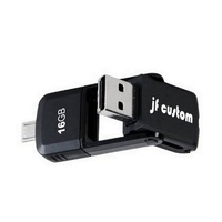 Grosir USB Swivel Baru 16GB/32GB/64GB/128GB/256GB 3.0 Pendrive 2 in 1 OTG Phone Stick dengan Garansi 3 Tahun