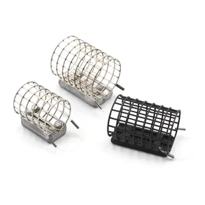 Approvisionnement en gros <span class=keywords><strong>de</strong></span> la Chine Carp River Fishing Steel Wire Mesh Cage Feeder 20g à 100g - Product Image 1