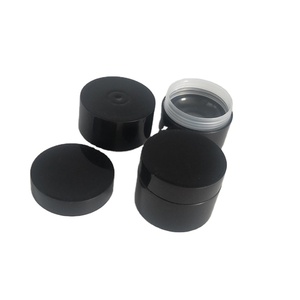 Pot en plastique noir crème de 20g - Product Image 1