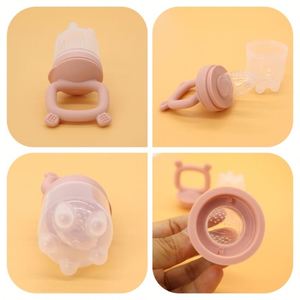 Nouveau design de tétine en silicone douce réutilisable sans BPA pour bébé mangeoire pour fruits mangeoire pour bébé - Product Image 3