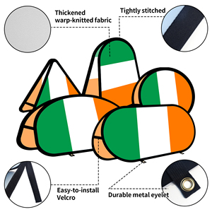 Ireland Oval Pop up <b>Banner</b> Warp-knitted Fabric for Outdoor Advertising Promotion Outdoor Tent - Product Image 3