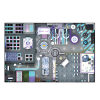 Structure de jeu personnalisable pour parc de trampolines, parcours d'aventure, centre d'activités pour enfants, aire de jeux intérieure avec zone de skateboard