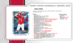 20 Scatole All'ingrosso 2026 Topps Serie 1 Carte da Collezione Baseball Hobby Regalo per Bambini Blind Box Gioco di Carte Collezionabili - Product Image 3