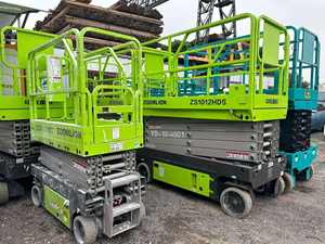 Plataforma Elevadora de Tijera Zoomlion de 12 m, Solución de Elevación de Personal ZS1012HD, Plataforma de Trabajo Aérea Autopropulsada de 10 m - Product Image 3