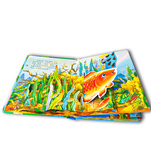 Libros de Cuentos Pop-up Personalizados de Fábrica para Niños, Educación Temprana, Cultura, Álbum Infantil 3D, Libros Interactivos con Ilustraciones, Impresión de Libros - Product Image 2