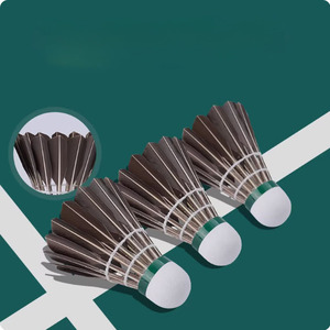 Volante de Bádminton de Plumas de Ganso Multicapa de Alta Durabilidad para Entrenamiento Profesional y Uso Deportivo - Product Image 5