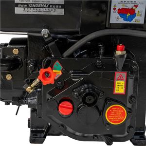 Moteur diesel monocylindre Yangrmax ZR175 à démarrage manuel, 6 CV, 4 temps, refroidi par eau, cylindrée 1,0 L, longue durée de vie, durable - Product Image 5