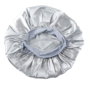 <span class=keywords><strong>Bonnet</strong></span> de cheveux de <span class=keywords><strong>chimio</strong></span> de <span class=keywords><strong>nuit</strong></span> à large bande élastique personnalisé pour femmes en gros avec logo personnalisé - Product Image 1