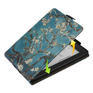 <span class=keywords><strong>Funda</strong></span> tipo folio magnética con estampado DIY personalizado para <span class=keywords><strong>Kindle</strong></span> 8th Generation <span class=keywords><strong>Oasis</strong></span>, <span class=keywords><strong>funda</strong></span> magnética de cuero Pu con tapa, venta al por mayor - Product Image 4