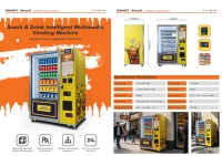 Máquina Expendedora de Empuje Directo, Mecanismo de Empuje Recto, Dispensador de Bebidas y Aperitivos para Productos de Forma Irregular
