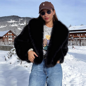 Nuovo <span class=keywords><strong>Cappotto</strong></span> Invernale da <span class=keywords><strong>Donna</strong></span> Corto <span class=keywords><strong>in</strong></span> Finta <span class=keywords><strong>Pelliccia</strong></span> Spessa, Ecologico, <span class=keywords><strong>con</strong></span> Grande Colletto, Imbottitura <span class=keywords><strong>in</strong></span> Cotone, Lussuoso, a Quadri <span class=keywords><strong>con</strong></span> <span class=keywords><strong>Tasche</strong></span> Goffrate - Product Image 6