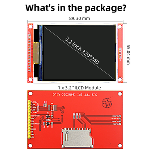 XLW 3.2 Inch SPI LCD <strong>Screen</strong> Monitor 320*240 RGB 65K Color LCD Display <strong>Module</strong> with ILI9341 - Product Image 4