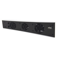 DOBE pour ventilateur de refroidissement noir et blanc, lecteur optique et version numérique, auxiliaire universel avec port Type-C vers USB