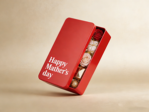 Cadeau pour la fête des mères, boîte en métal rectangulaire, logo personnalisable imprimé, boîte <span class=keywords><strong>de</strong></span> rangement en métal pour les bonbons <span class=keywords><strong>de</strong></span> <span class=keywords><strong>maman</strong></span> - Product Image 5