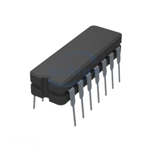 AD713AQ IC OPAMP JFET 4 CIRCUIT 14CERDIP Original Electronic Circuit Components 14 CDIP (0.300", 7.62mm) Chip - Product Image 1