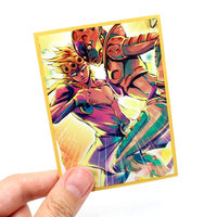 Protège-cartes en plastique personnalisés pour cartes de jeu de société Yugioh TCG et Magic, pochettes de protection pour cartes à collectionner