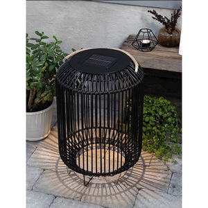 Lampe solaire de jardin extérieure étanche à LED pour pelouse, villa, cour, décoration paysagère minimaliste - Product Image 1