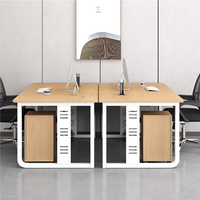 Bureau de direction simple LBZ-106X pour une personne, bureau d'ordinateur minimaliste moderne, poste de travail combiné pour superviseur