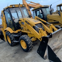 4 en 1 cubo JCB 3CX máquina retroexcavadora JCB retroexcavadora cargadora de ruedas