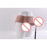 InnerBloom Baron C Muskulöser Silikon-Masturbator 16cm Phallus Realistischer Sex-Torso Elfenbeinweißer Hautton Erwachsenen-Vergnügen 830g