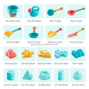 Giocattoli estivi su misura del <span class=keywords><strong>mare</strong></span> per bambini spalano Set di secchi da spiaggia stampi per auto e sabbia Set di giocattoli estivi eco-friendly da spiaggia per bambini giocattoli con borsa - Product Image 6