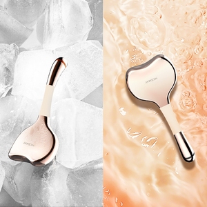 Herramienta Gua Sha, Bola de Hielo Criogénica de Acero Inoxidable, Masajeador Facial con Microcorriente para el Cuidado de la Piel - Product Image 6