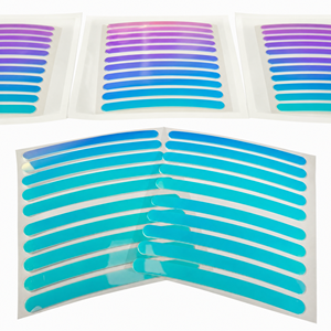 Pegatinas Luminosas para Neumáticos de <span class=keywords><strong>Coche</strong></span> para Conducir de Noche, Pegatinas Reflectantes para Ruedas que Brillan en la Oscuridad, Pegatinas Coloridas para Neumáticos de Bicicleta - Product Image 3